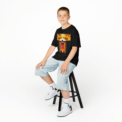 2 Eagleman,Kids Graphic Tee with Bold Art, Stylish Kids Shirt, Unique Gift for Boys and Girls, Trendy Summer T-Shirt, Cool Kids Apparel