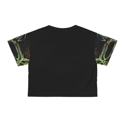 Motorcycle sport,Crop Tee (AOP)