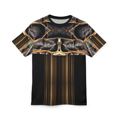 Broken stone,Abstract Art Unisex Tee, Artistic T-Shirt, Graphic Top, Unique Casual Wear, Gift for Art Lovers, Trendy All-Over Print Shirt