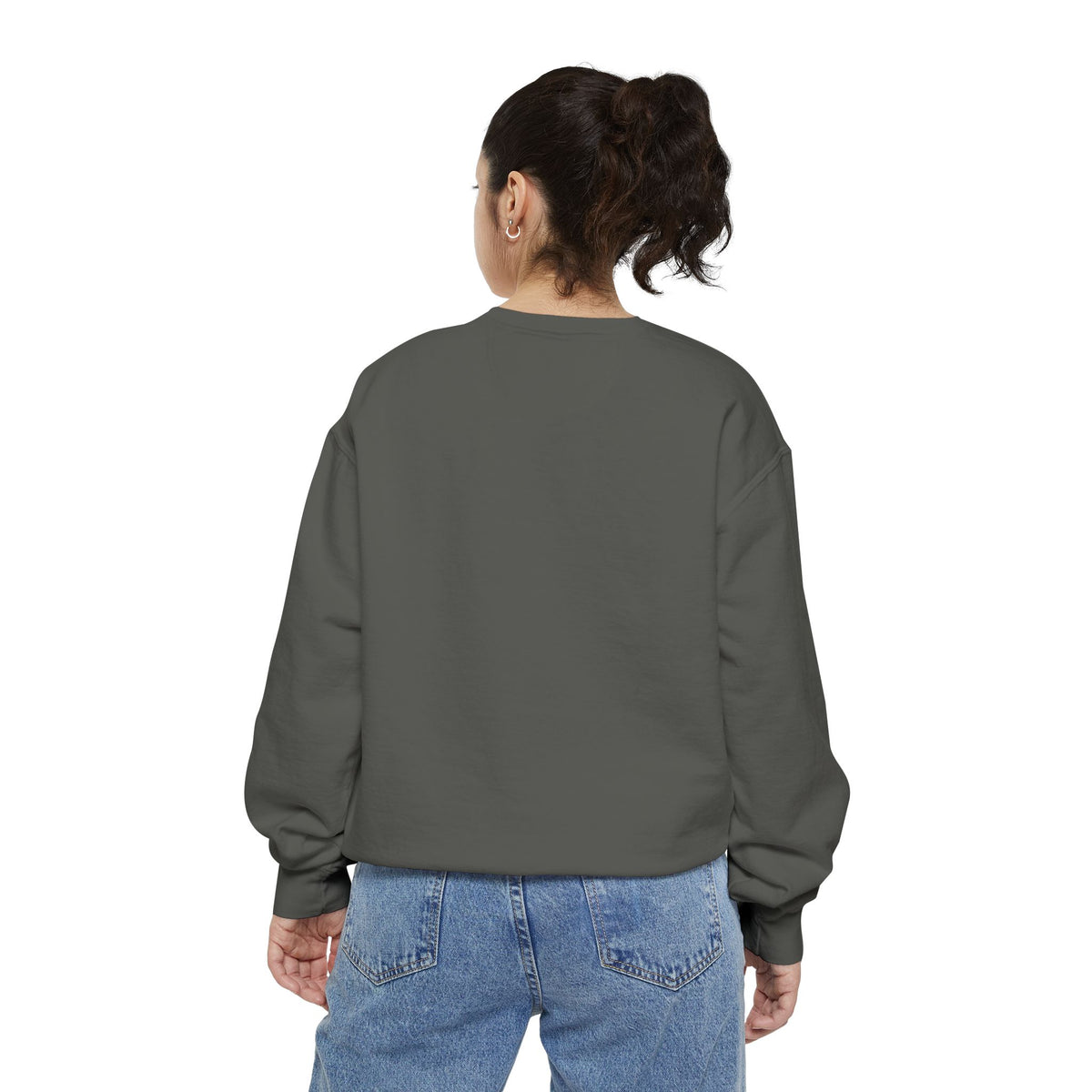 Pink bird.Abstract Neon Prism Sweatshirt