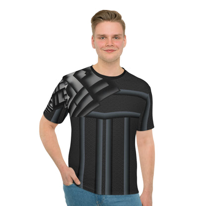Gray cube 3d.Stylish Men&