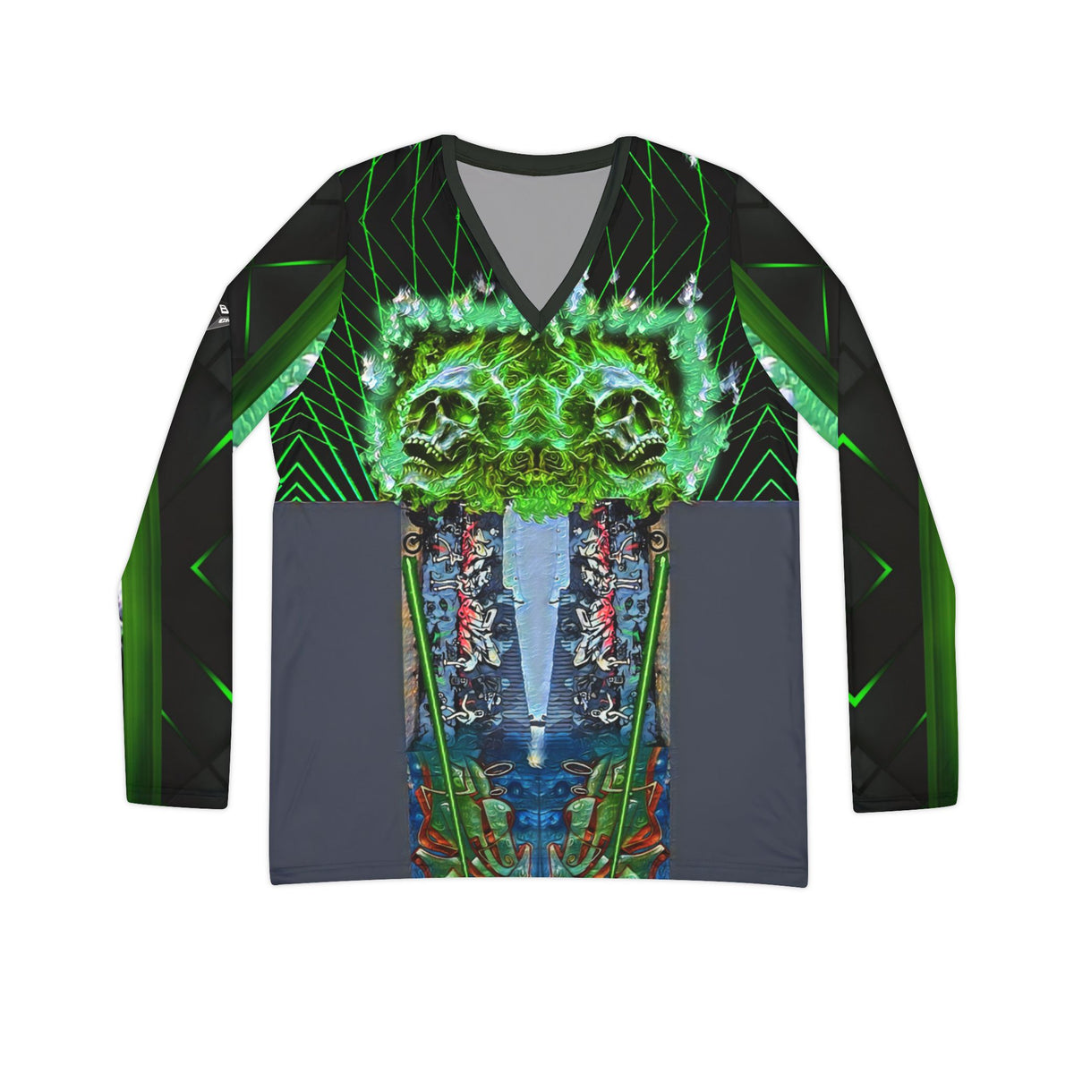 Green skeleton.Women&
