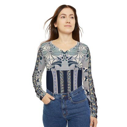 Blue flower,Boho Chic Women&