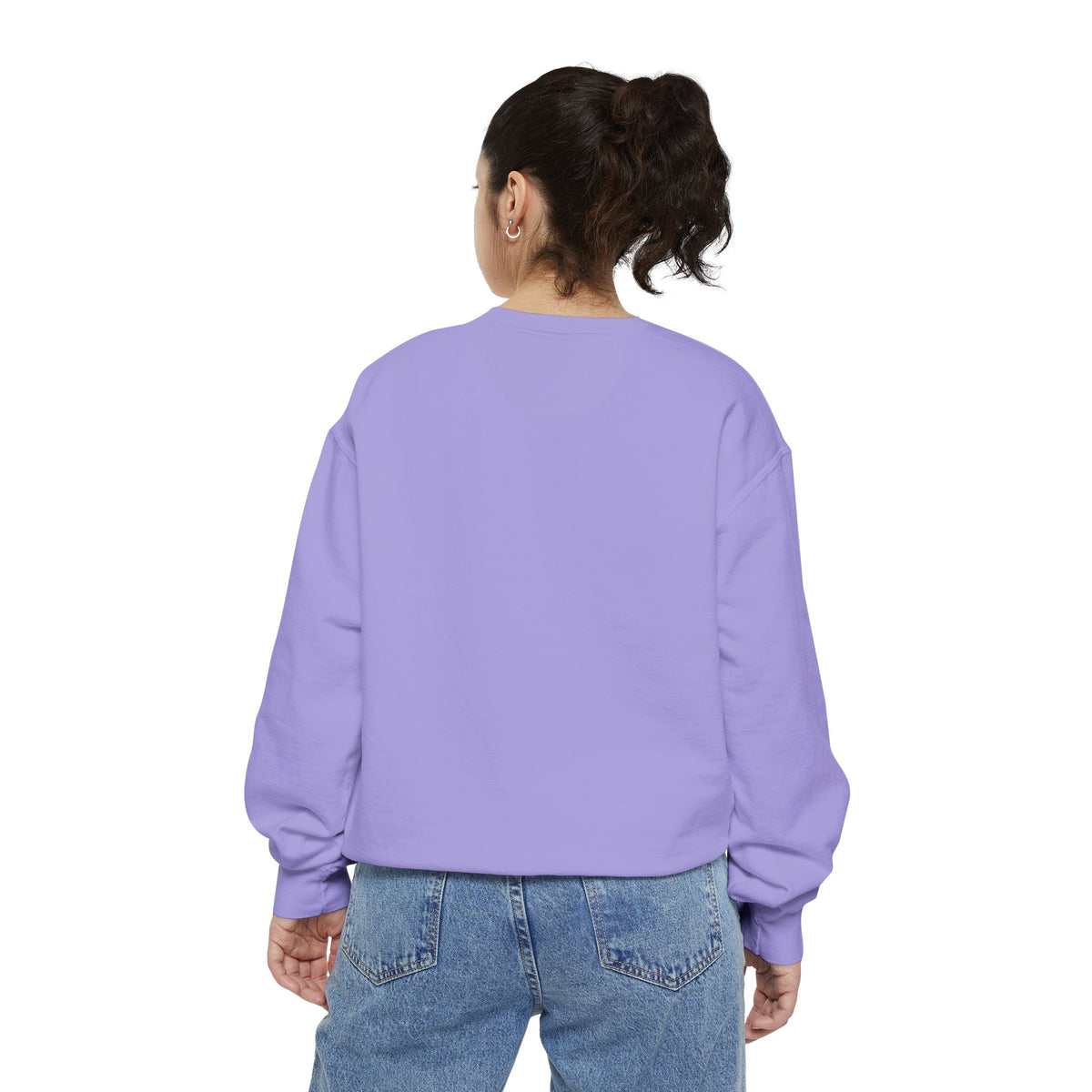Pink bird.Abstract Neon Prism Sweatshirt