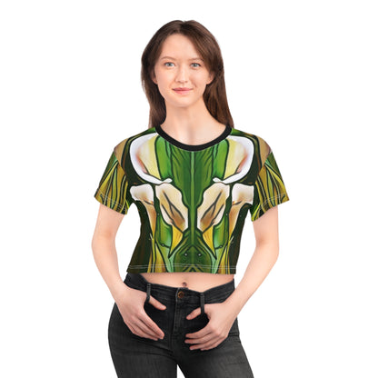 Lily,Crop Tee (AOP)