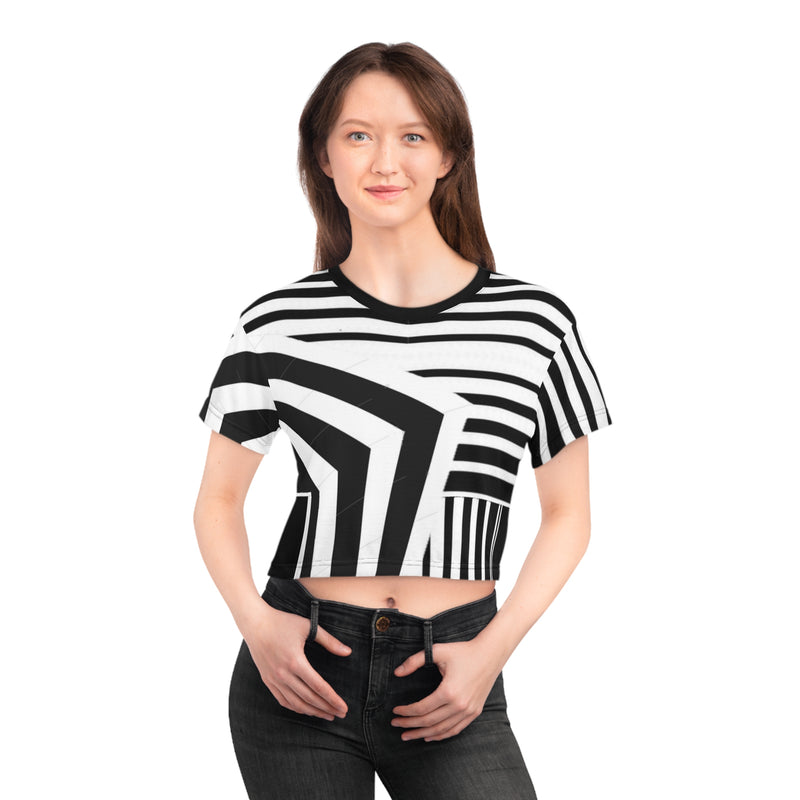 Sidestep Crop Tee