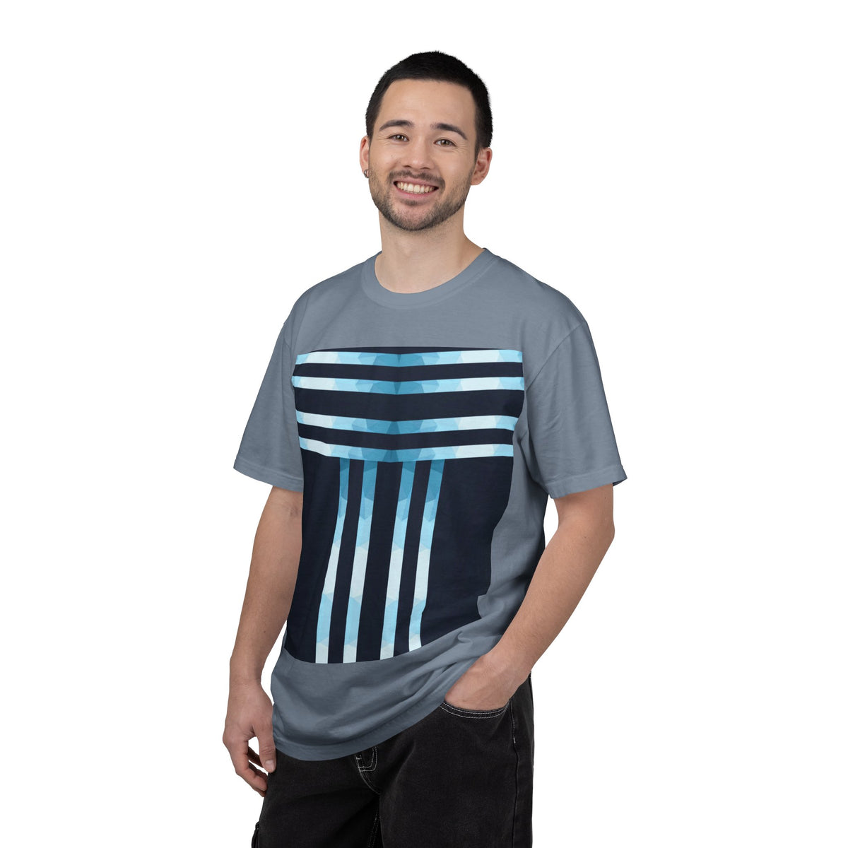 Drift Blue Stripes, T-Shirt