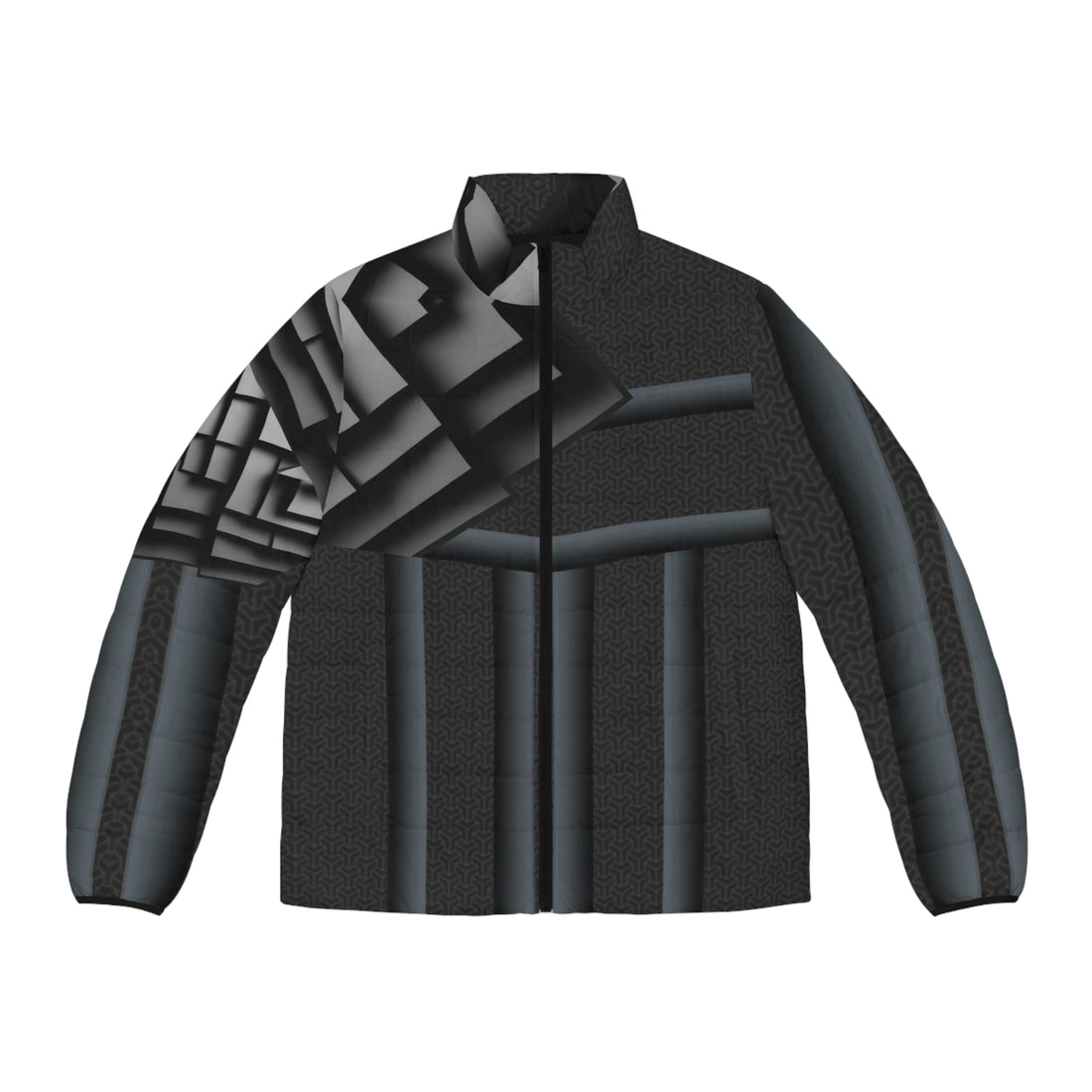 Gray cube.Stylish Men&