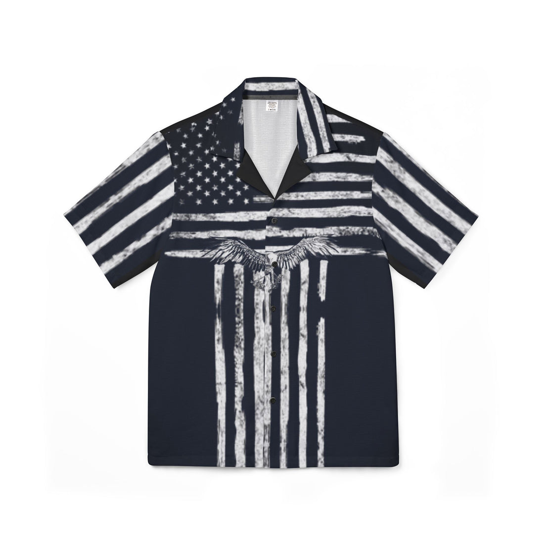 Camp Shirt USA Flag Men&