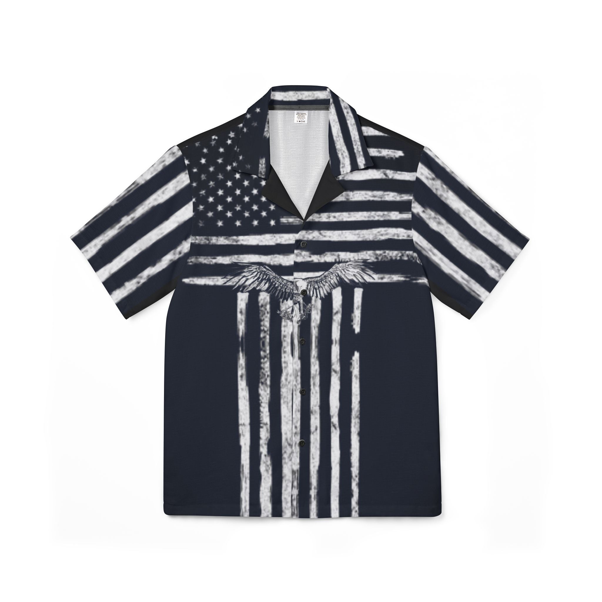 Camp Shirt USA Flag Men&