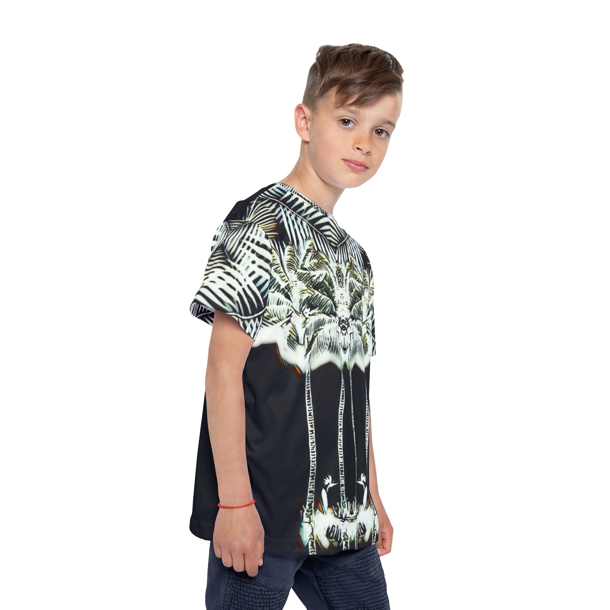 Rifka,Cool Kids Sports Jersey, Tropical Vibes Shirt, Youth Athletic Wear, Team Spirit Shirt, Summer Sports Apparel