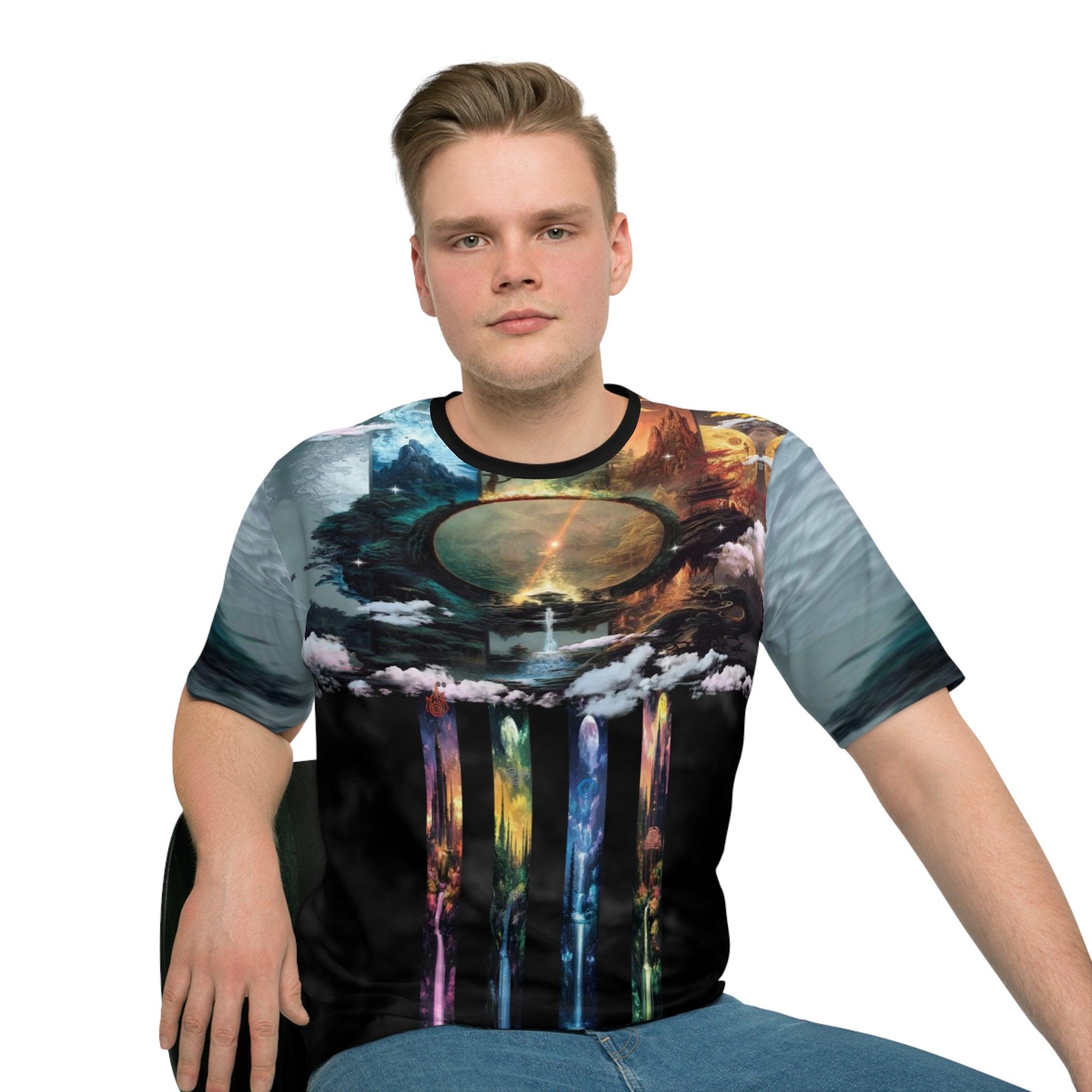 4 elements, All-Over Print T-Shirt