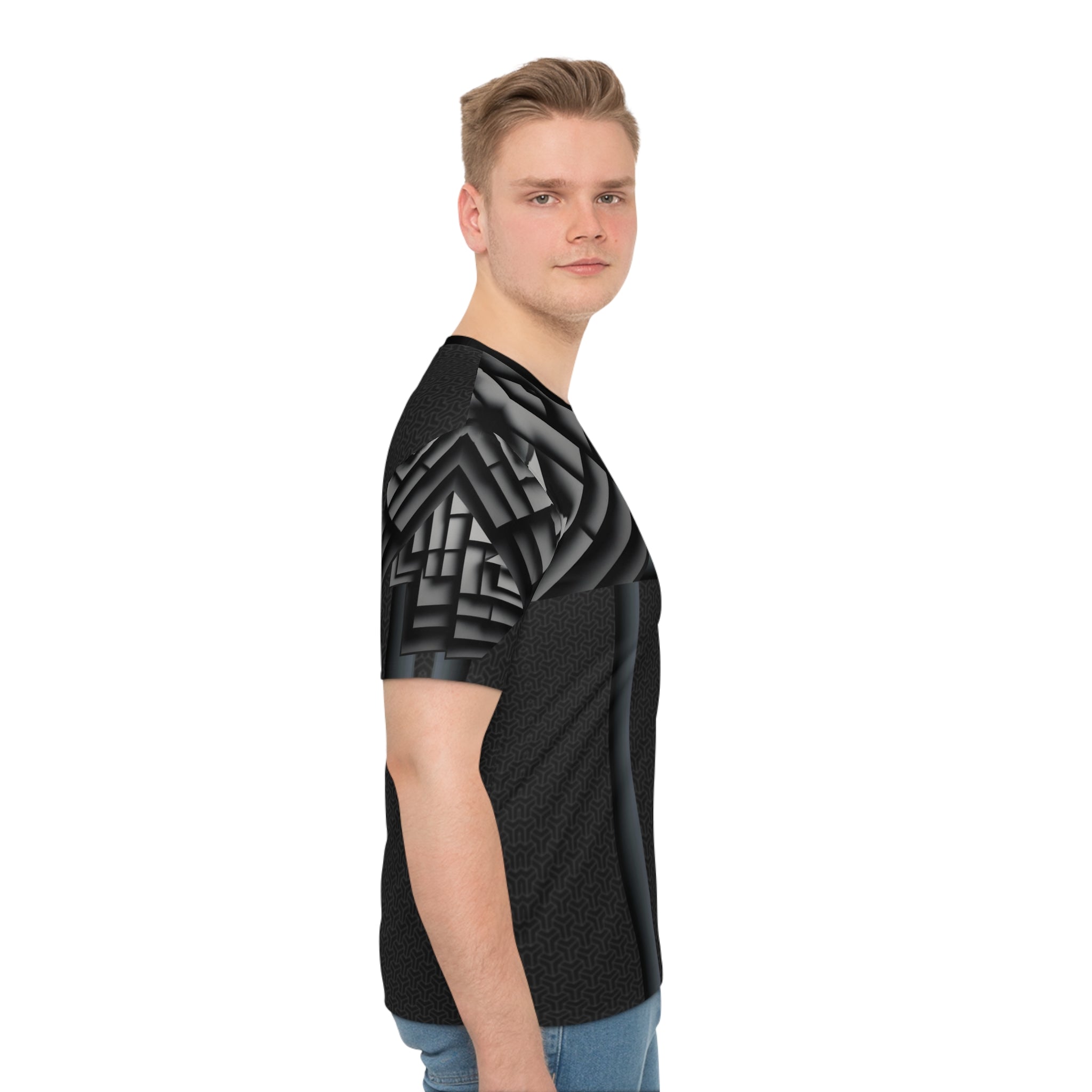 Gray cube 3d.Stylish Men&