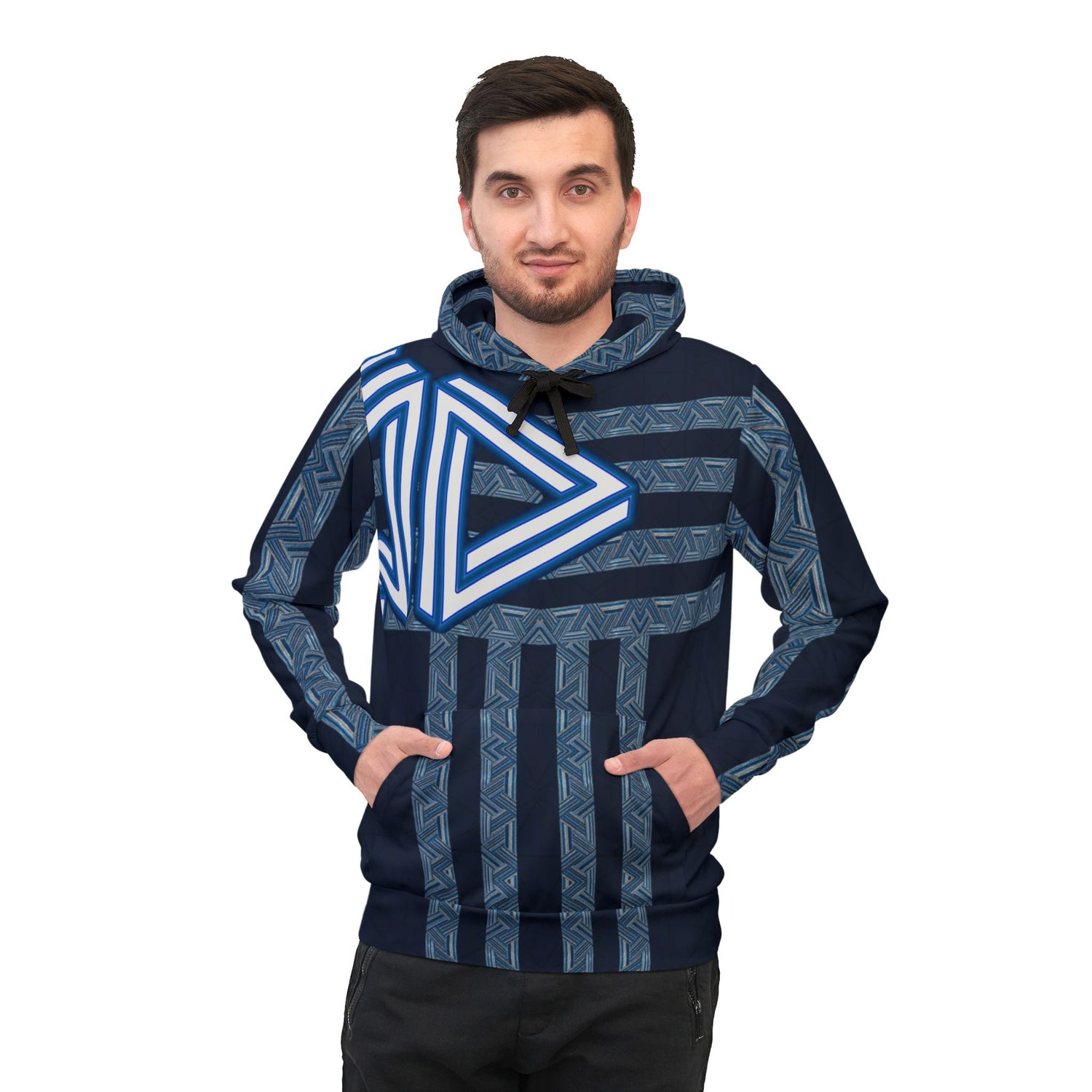 Penrose Triangle Athletic Hoodie