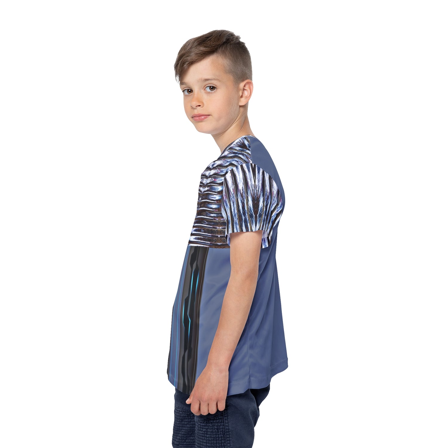 Flash,Stylish Kids Sports Jersey, Unique Youth Athletic Tee, Trendy Sportswear, Perfect for Birthdays, Team Events, Playdates
