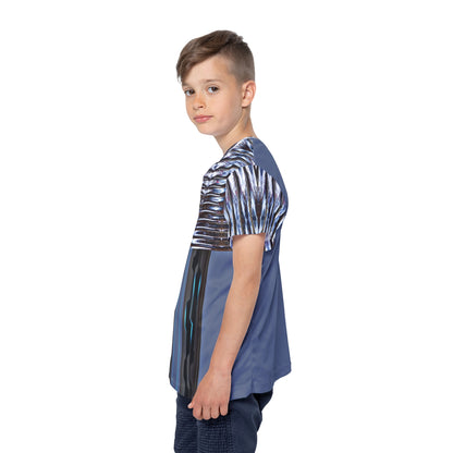 Flash,Stylish Kids Sports Jersey, Unique Youth Athletic Tee, Trendy Sportswear, Perfect for Birthdays, Team Events, Playdates