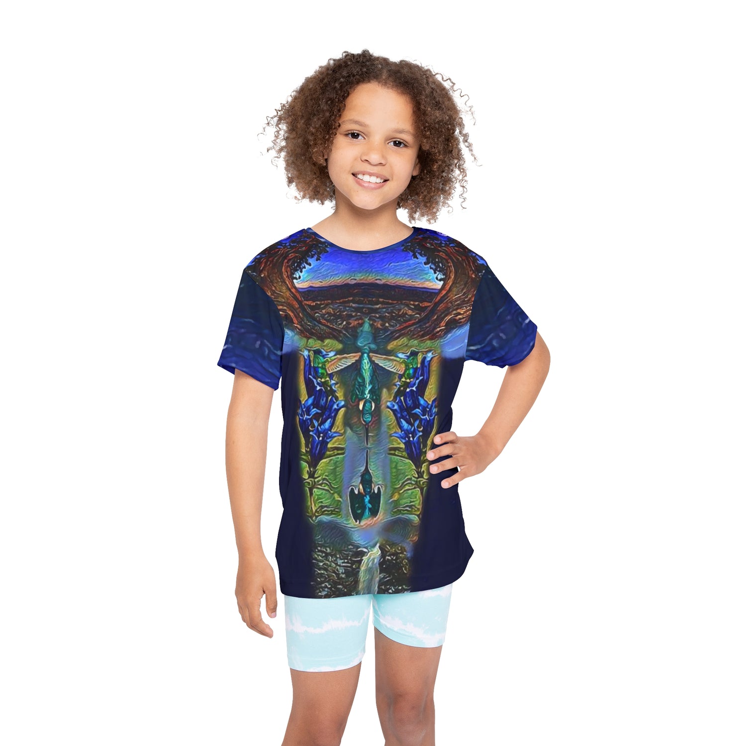 Hummingbird,Kids Sports Jersey (AOP)