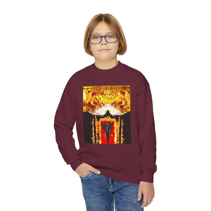 2 Eagle Women Youth Crewneck Sweatshirt