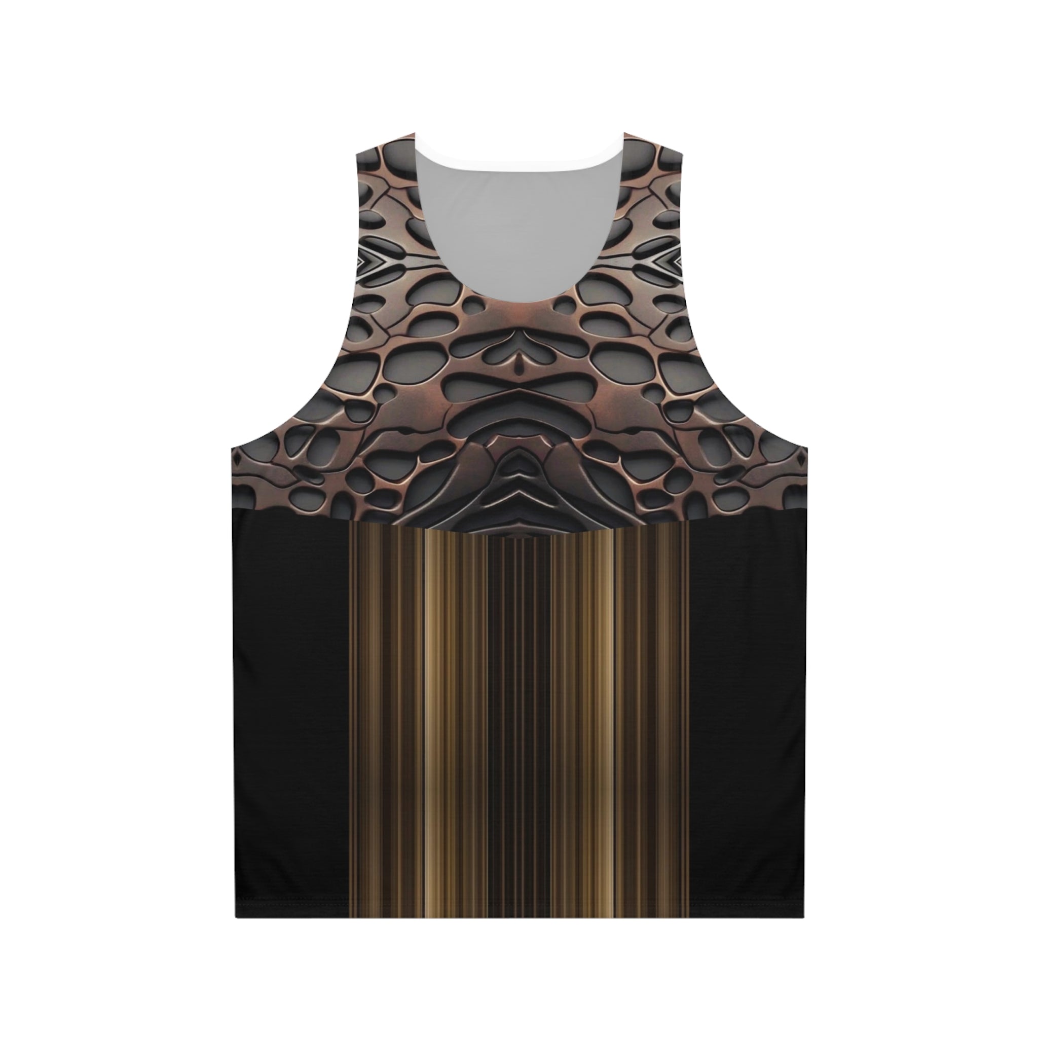 French polish,Stylish Unisex Tank Top with Unique Texture Design - Perfect for Summer, Beach Days, Casual Wear, Festivals, Workouts