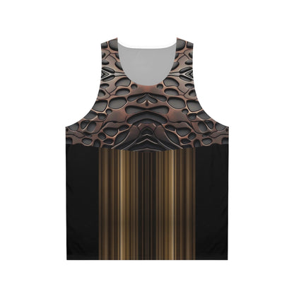 French polish,Stylish Unisex Tank Top with Unique Texture Design - Perfect for Summer, Beach Days, Casual Wear, Festivals, Workouts