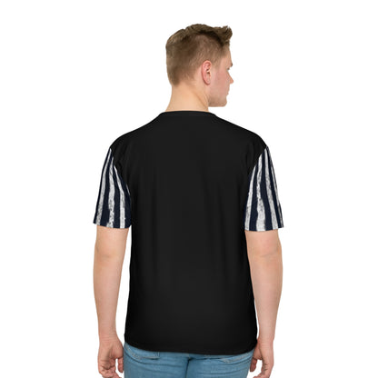 White Scratch Lines T-Shirt