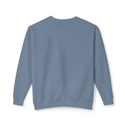 Blue waveUnisex Lightweight Crewneck Sweatshirt