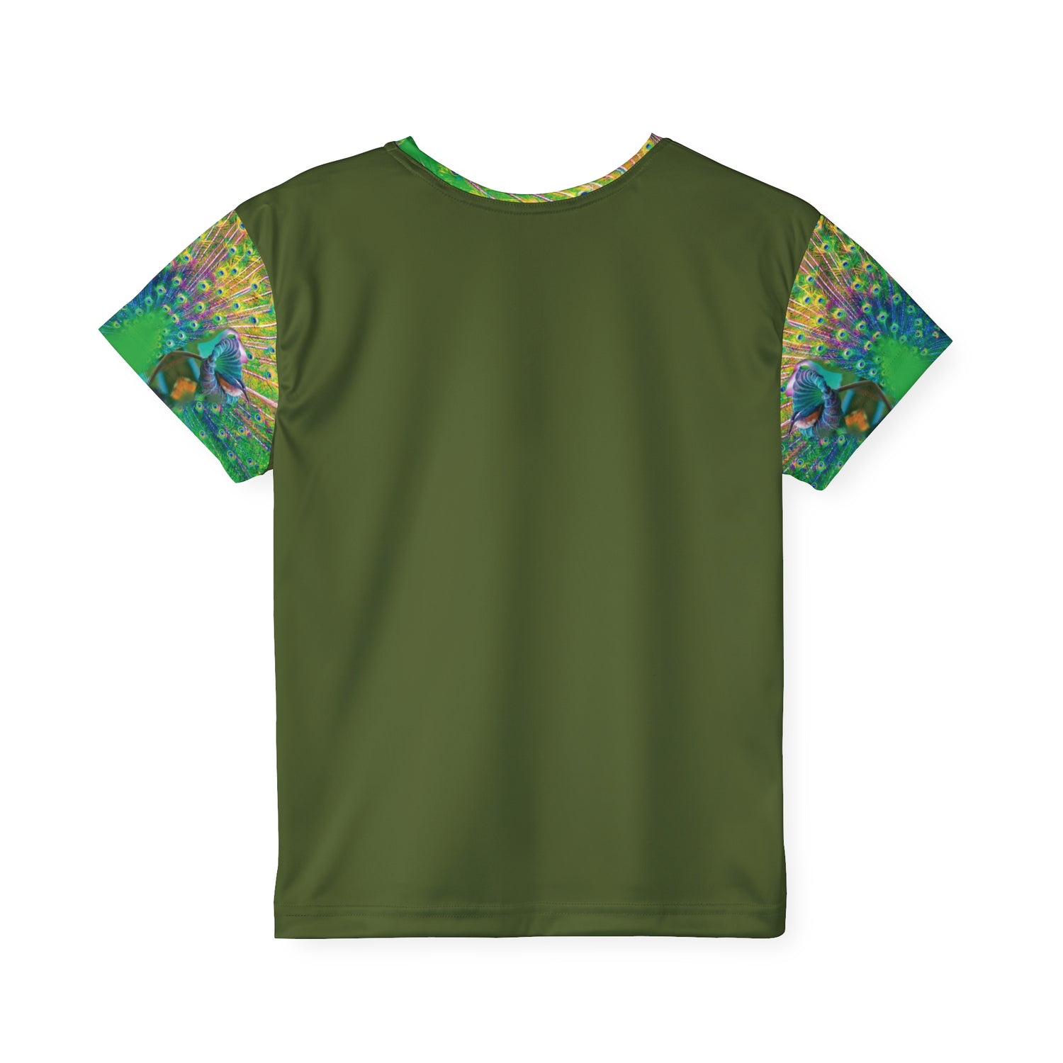 Peacock for grils,Kids Sports Jersey (AOP)