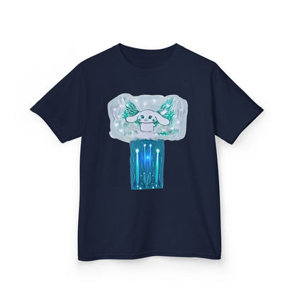Sky the bunny,Cute Kids Tee, Turtle Graphic T-Shirt, Fun Summer Outfit, Children&