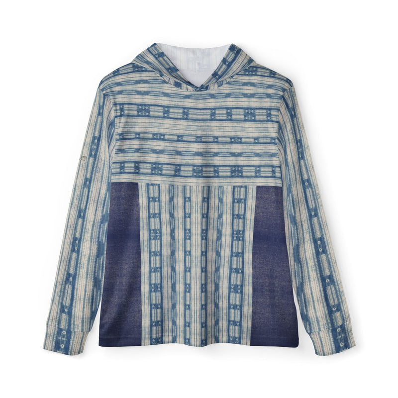 Blue Jeans.Men's Sports Warmup Hoodie (AOP)