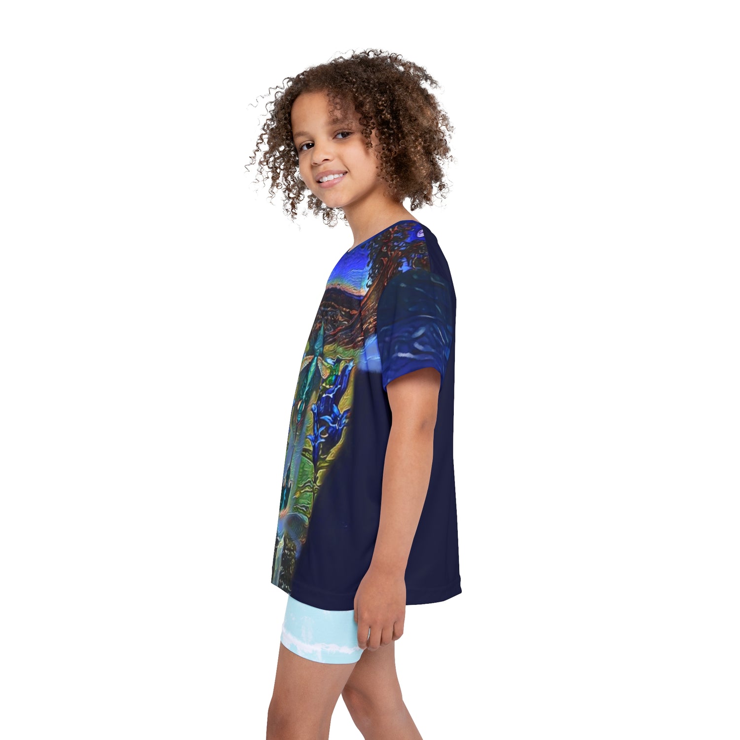 Hummingbird,Kids Sports Jersey (AOP)