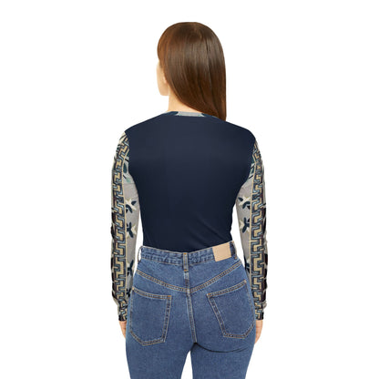 Blue flower,Boho Chic Women&