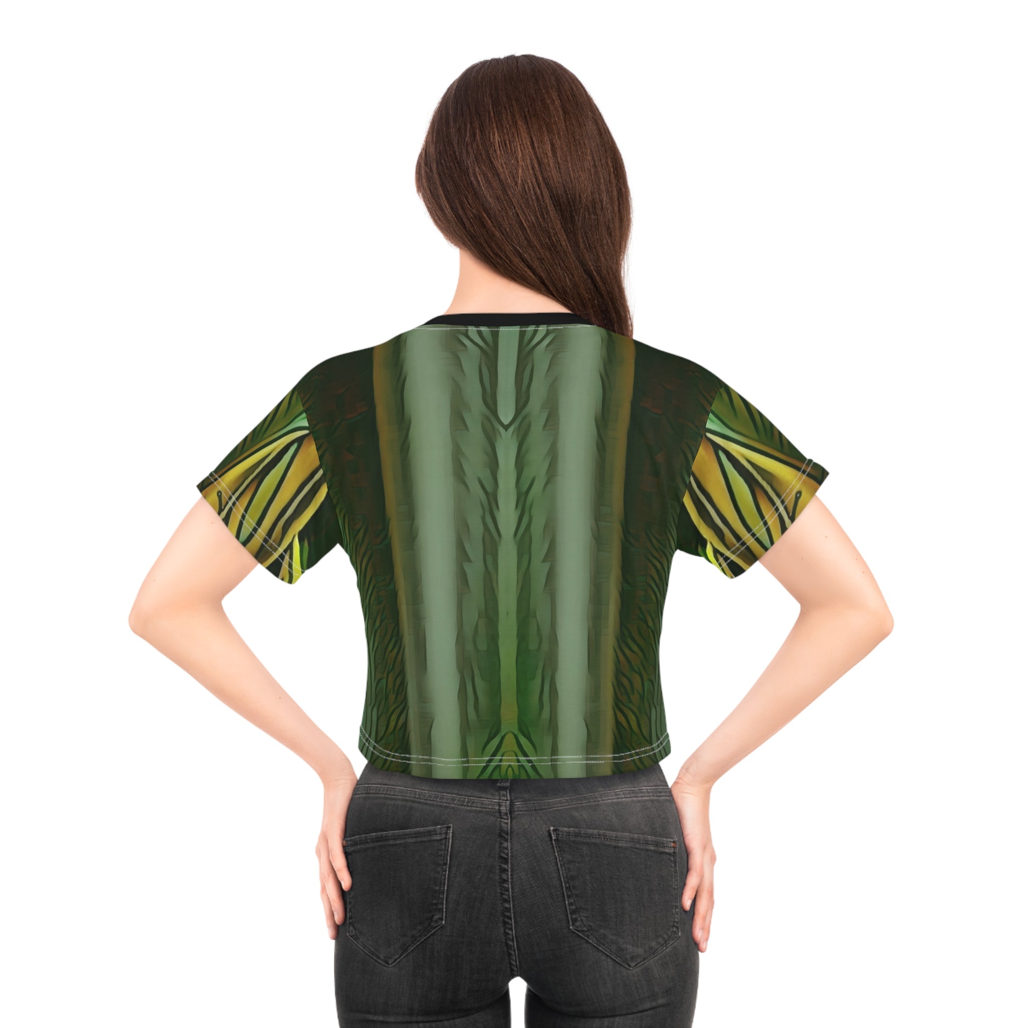 Lily,Crop Tee (AOP)