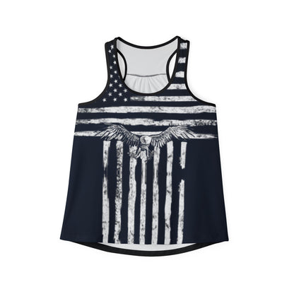 Tank Top - USA Flag Design for Patriotic Women
