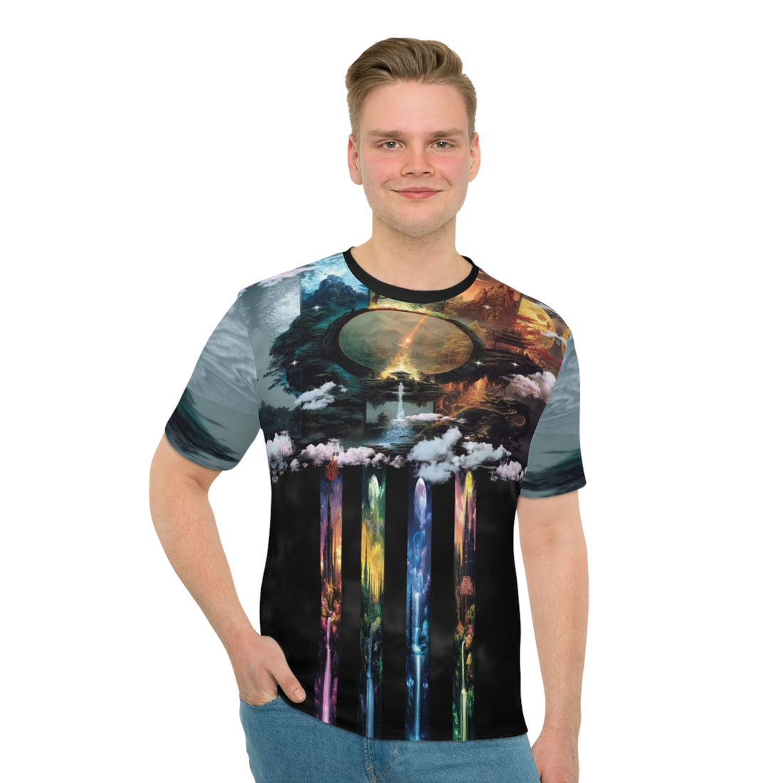 4 elements, All-Over Print T-Shirt