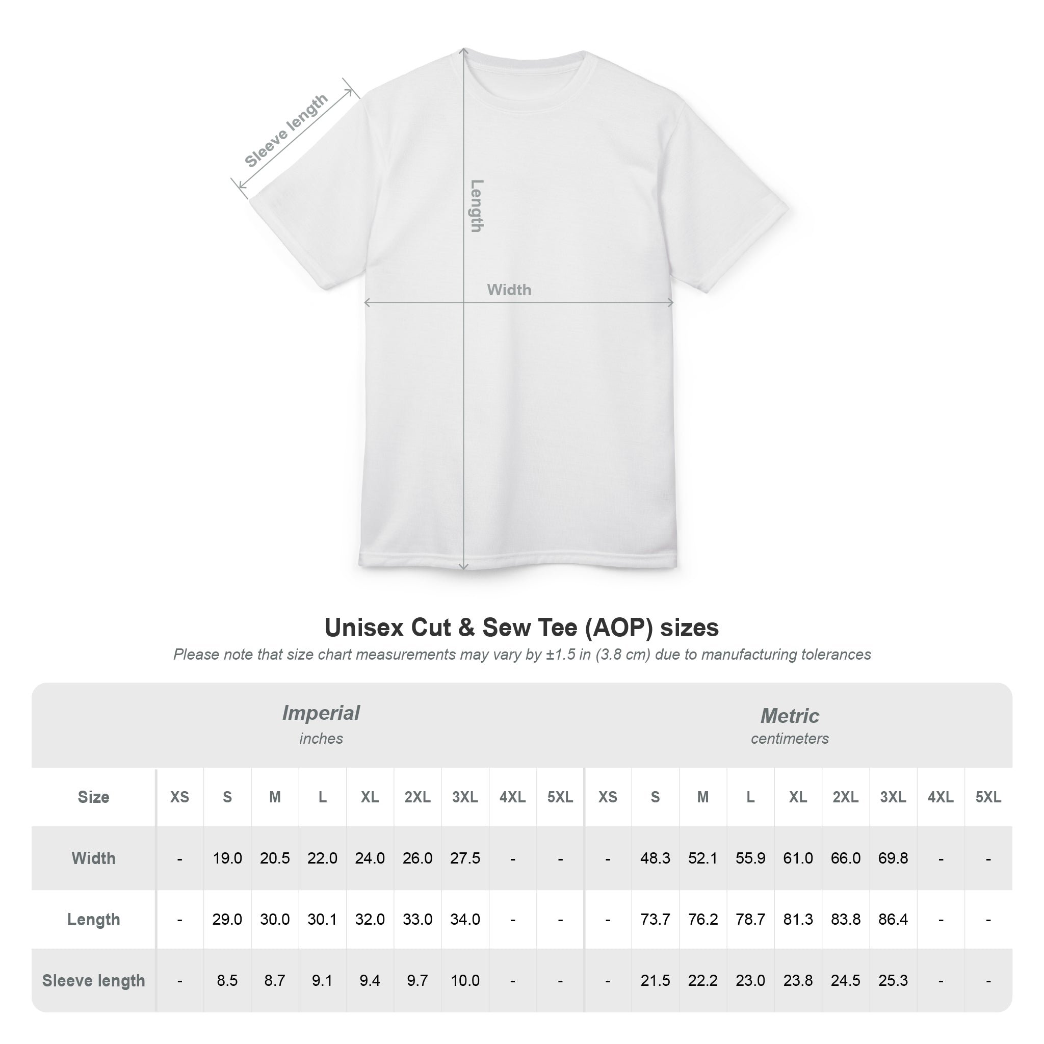 Stop War" we want peace" ,Unisex Cut &amp; Sew Tee (AOP)