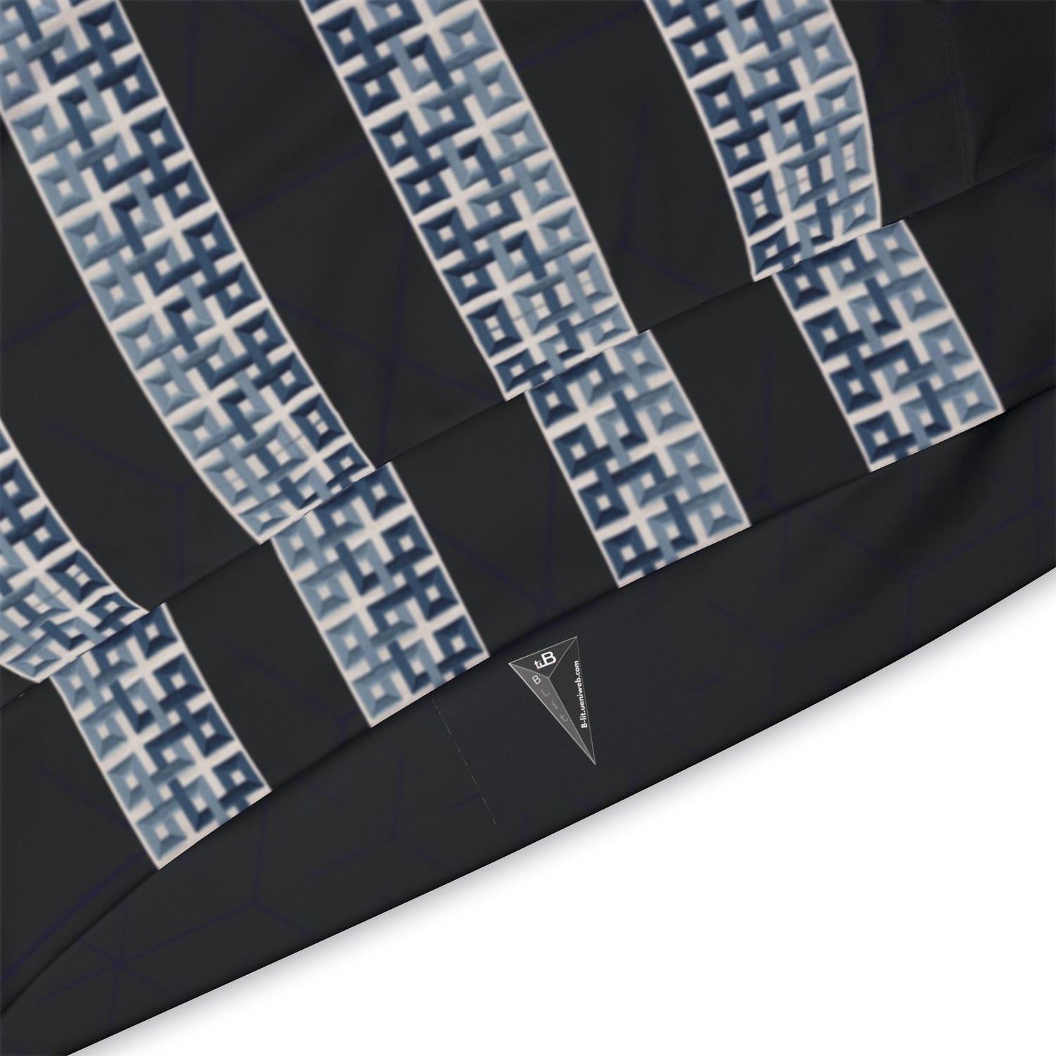 Blue Cube Athletic Hoodie
