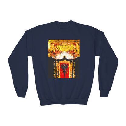 2 Eagle Women Youth Crewneck Sweatshirt