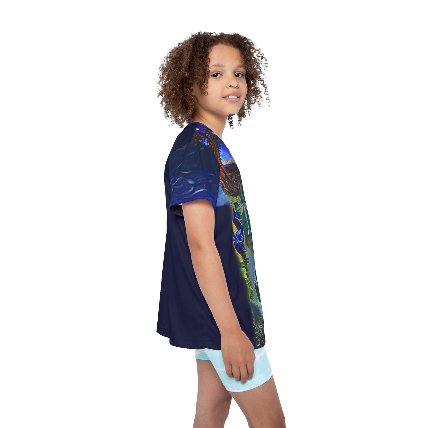 Hummingbird,Kids Sports Jersey (AOP)