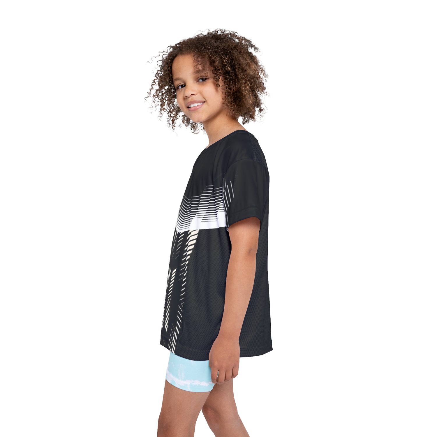 White sound,Kids Sports Jersey (AOP)