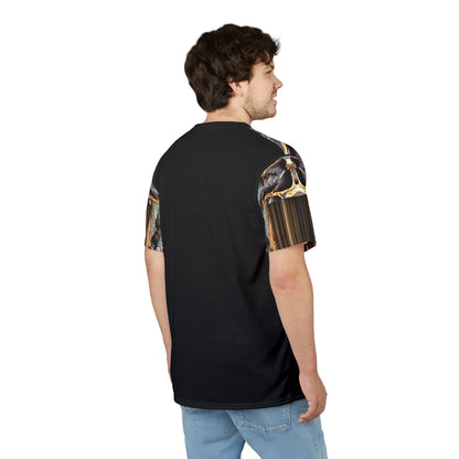Broken stone,Abstract Art Unisex Tee, Artistic T-Shirt, Graphic Top, Unique Casual Wear, Gift for Art Lovers, Trendy All-Over Print Shirt