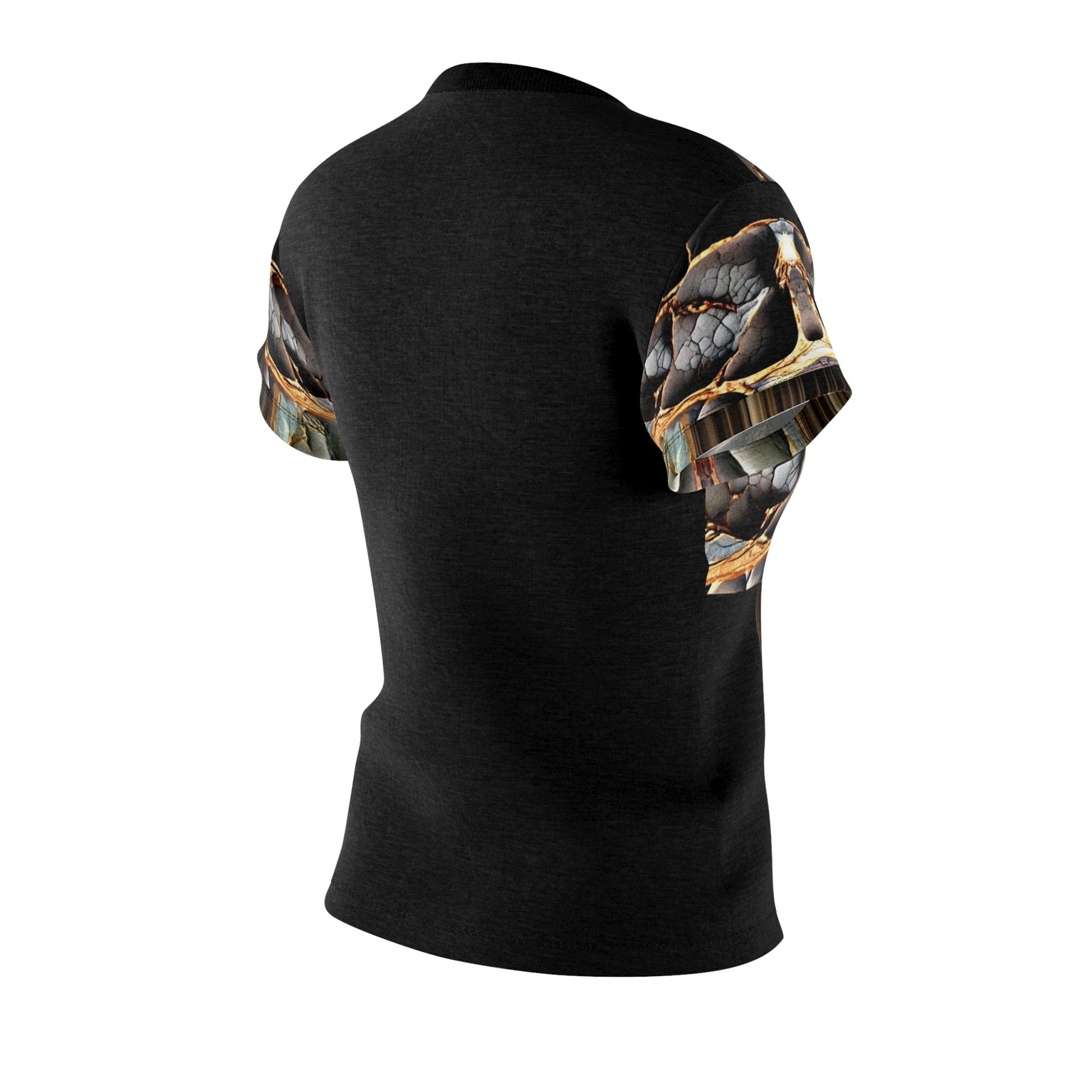 Broken stone,Chic Abstract Women&