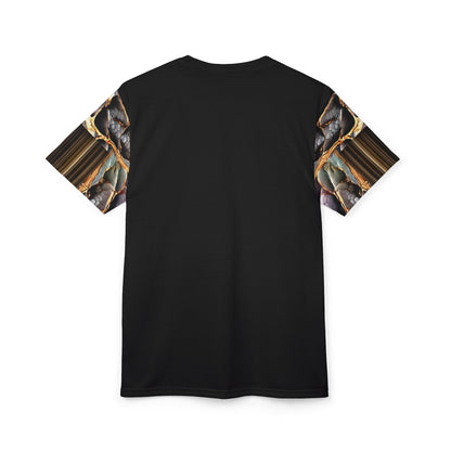 Broken stone,Abstract Art Unisex Tee, Artistic T-Shirt, Graphic Top, Unique Casual Wear, Gift for Art Lovers, Trendy All-Over Print Shirt