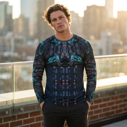 Teal wood.Men&
