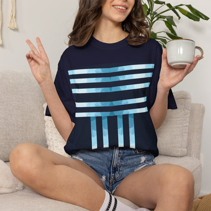 Drift Blue Stripes, T-Shirt