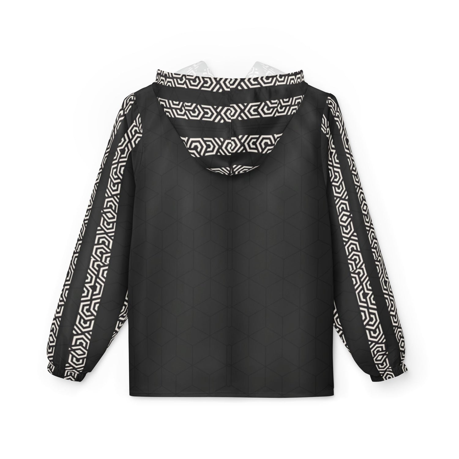 Windbreaker Jacket - White Cube Design