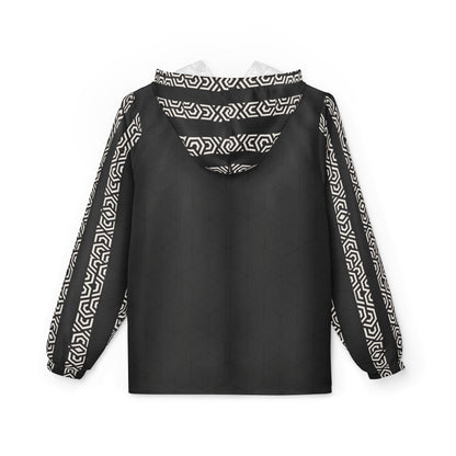 Windbreaker Jacket - White Cube Design