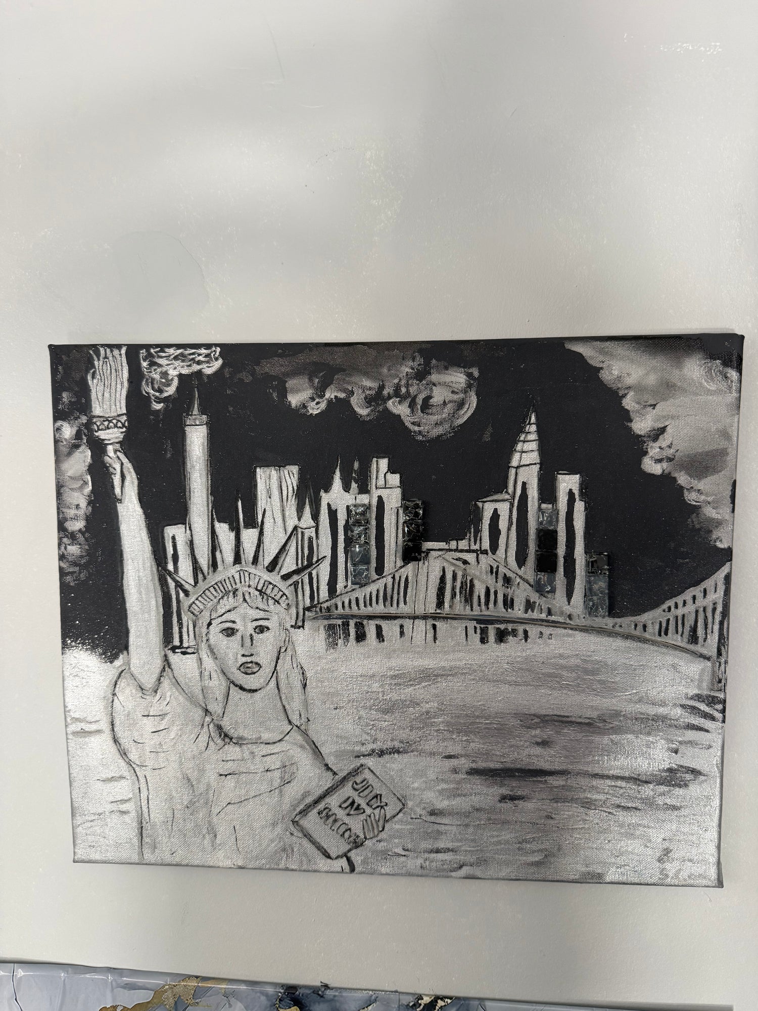B.Coma art with canvas 16X20 1 piece