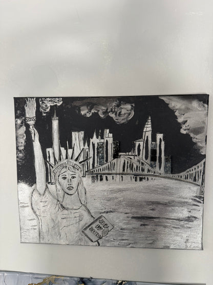 B.Coma art with canvas 16X20 1 piece