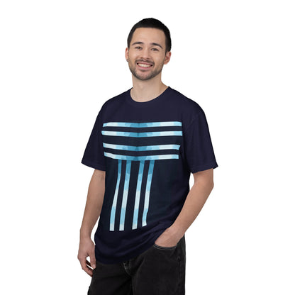 Drift Blue Stripes, T-Shirt