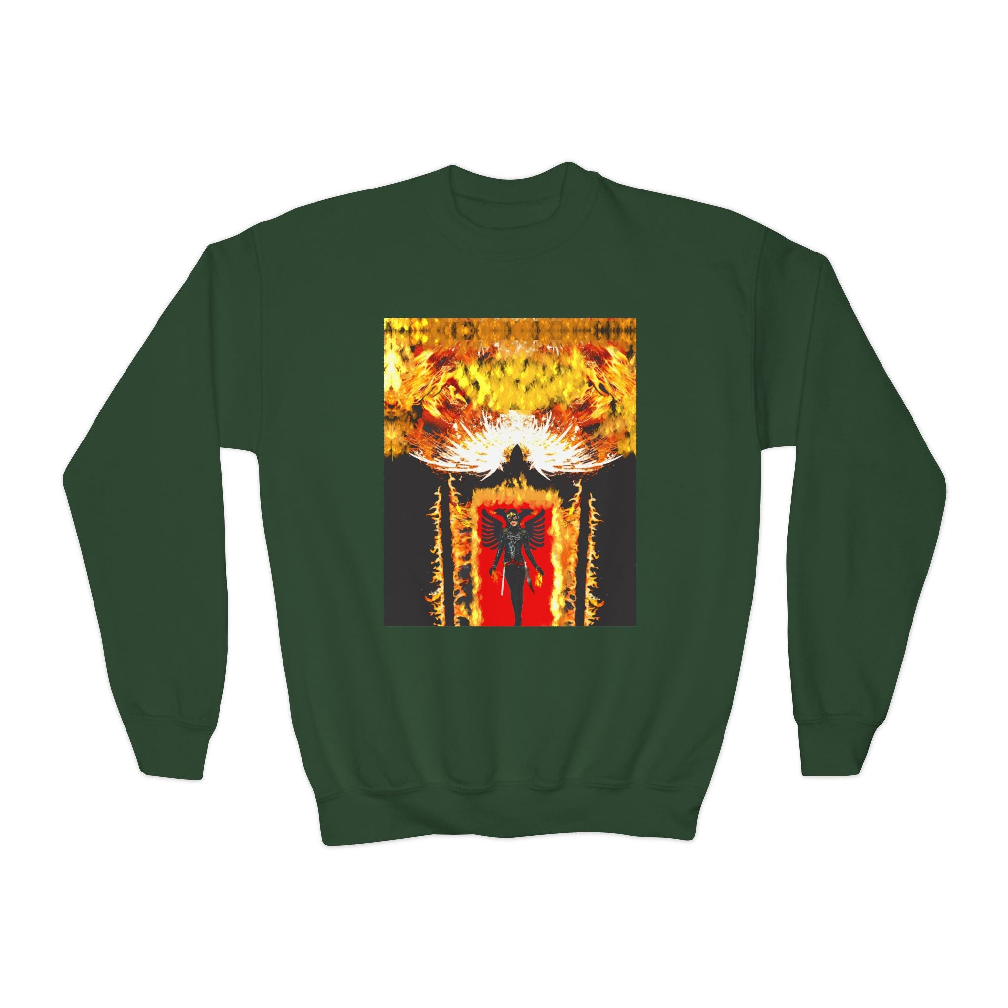 2 Eagle Women Youth Crewneck Sweatshirt